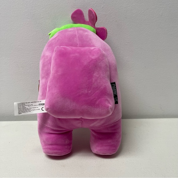 Among Us Pink Crewmate Plush 12” - Picture 3 of 4